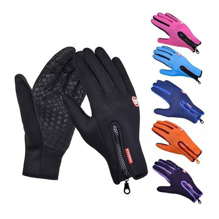 Gants d'hiver tactiles imperméables pour homme – vue 4