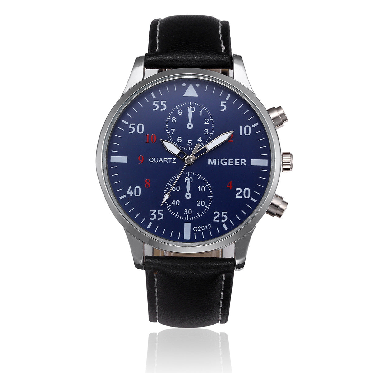 Montre Homme ELBÉ Urban – Design Vintage Quartz avec Bracelet Similicuir – vue 14