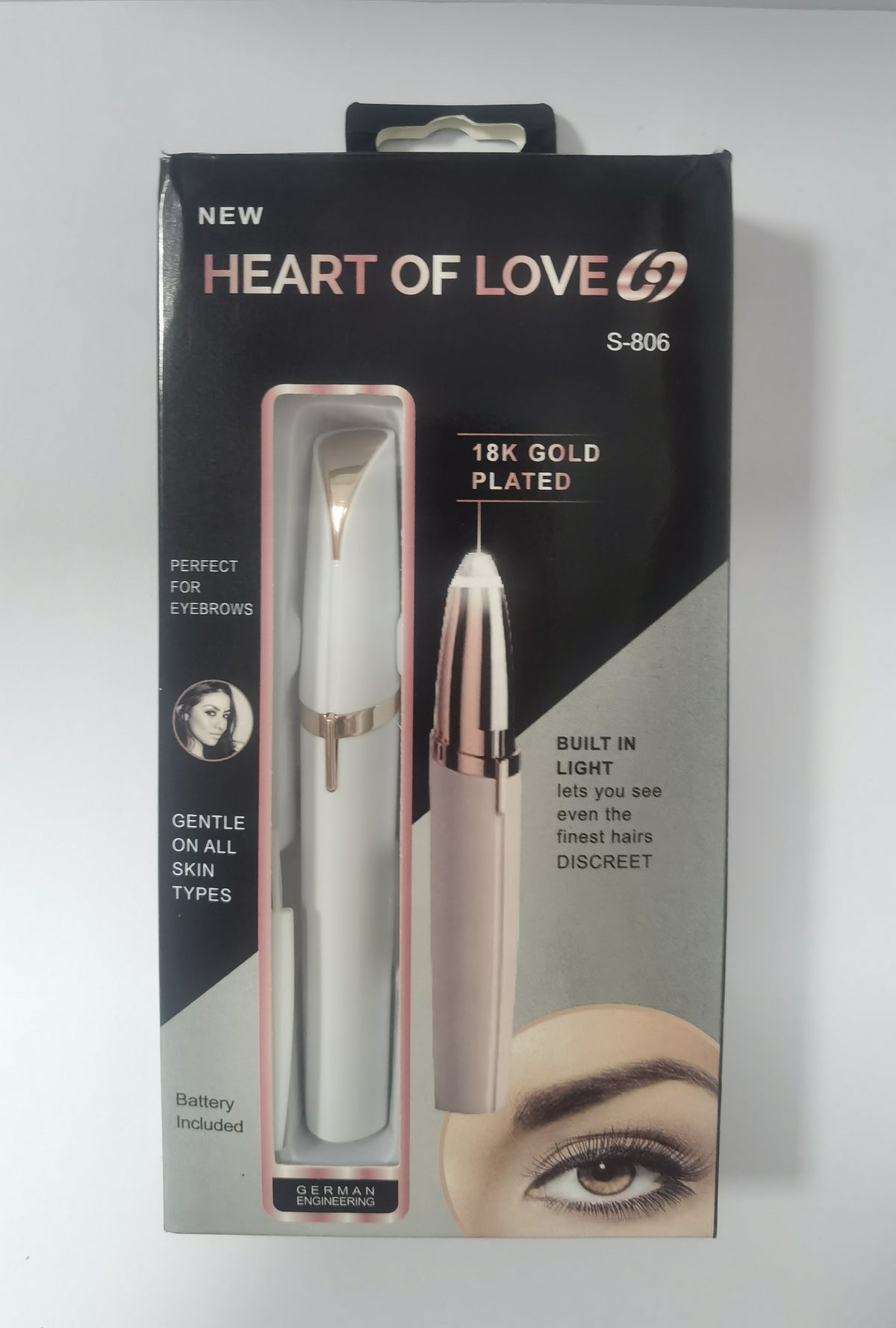 Mini tondeuse électrique pour sourcils – vue 4
