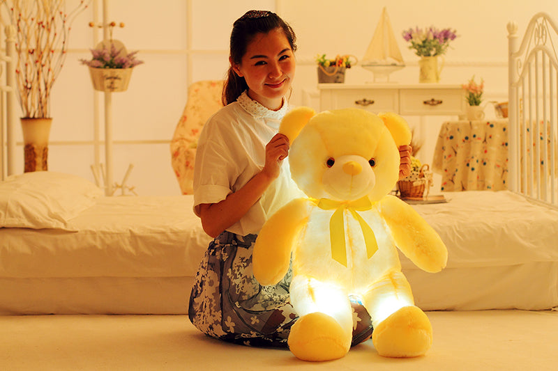 Ours en peluche lumineux LED – vue 4
