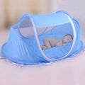 Lit moustiquaire pliable pour bébé avec oreiller – vue 1