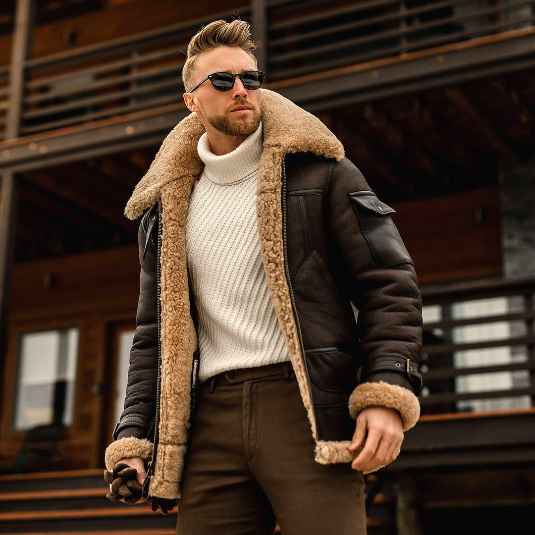Veste militaire polaire d'hiver pour homme – vue 3