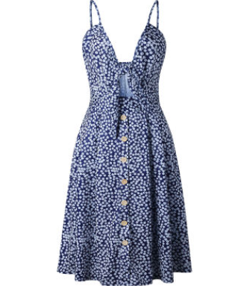 Robe longue dos nu sans manches pour femme – vue 2