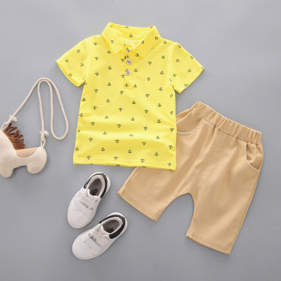 ELBÉ KIDS™ – Ensemble Garçon Polo & Short – vue 10