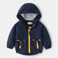 ELBÉ KIDS™ – Veste Coupe-Vent Enfant à Capuche – vue 2