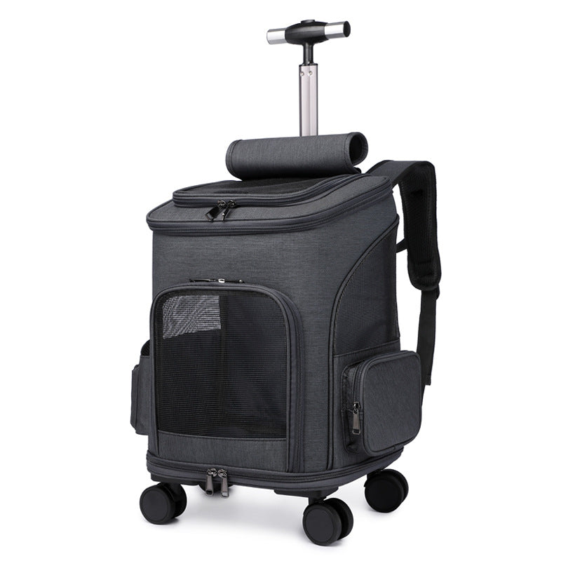Sac à dos trolley pliable pour animal – vue 2