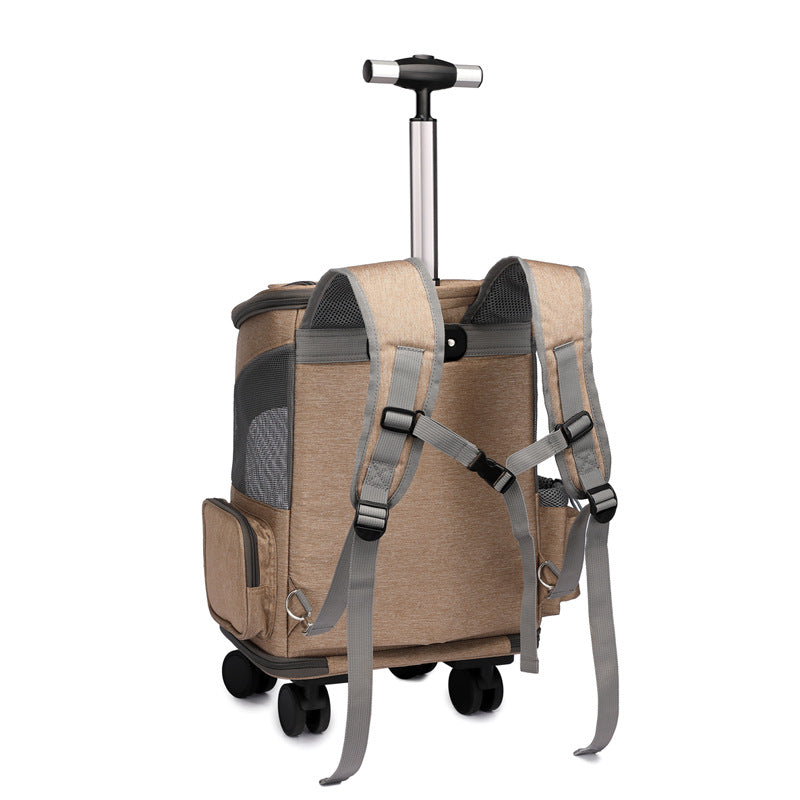 Sac à dos trolley pliable pour animal – vue 4