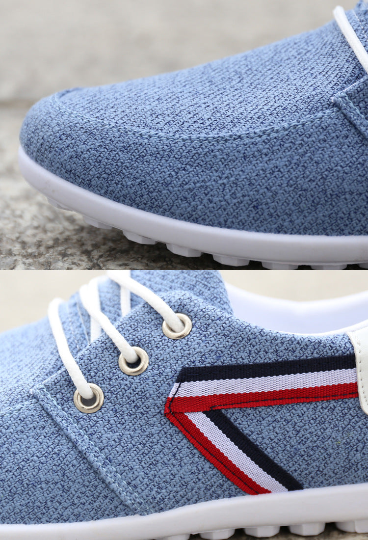 Baskets en toile souple - vue 4