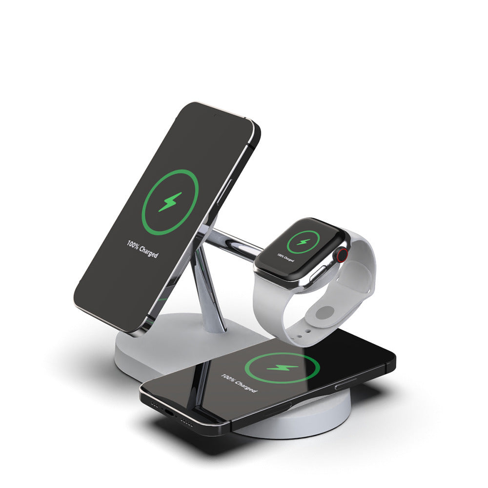 Station de charge sans fil magnétique 5-en-1 – vue 2