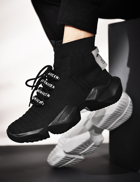 Baskets chaussette grandes tailles - vue 9