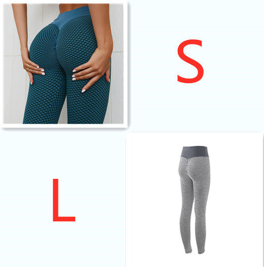 Legging de yoga à carreaux pour femme – vue 4