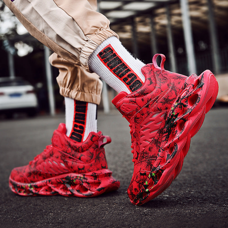 Baskets camouflage semelle Blade - vue 3
