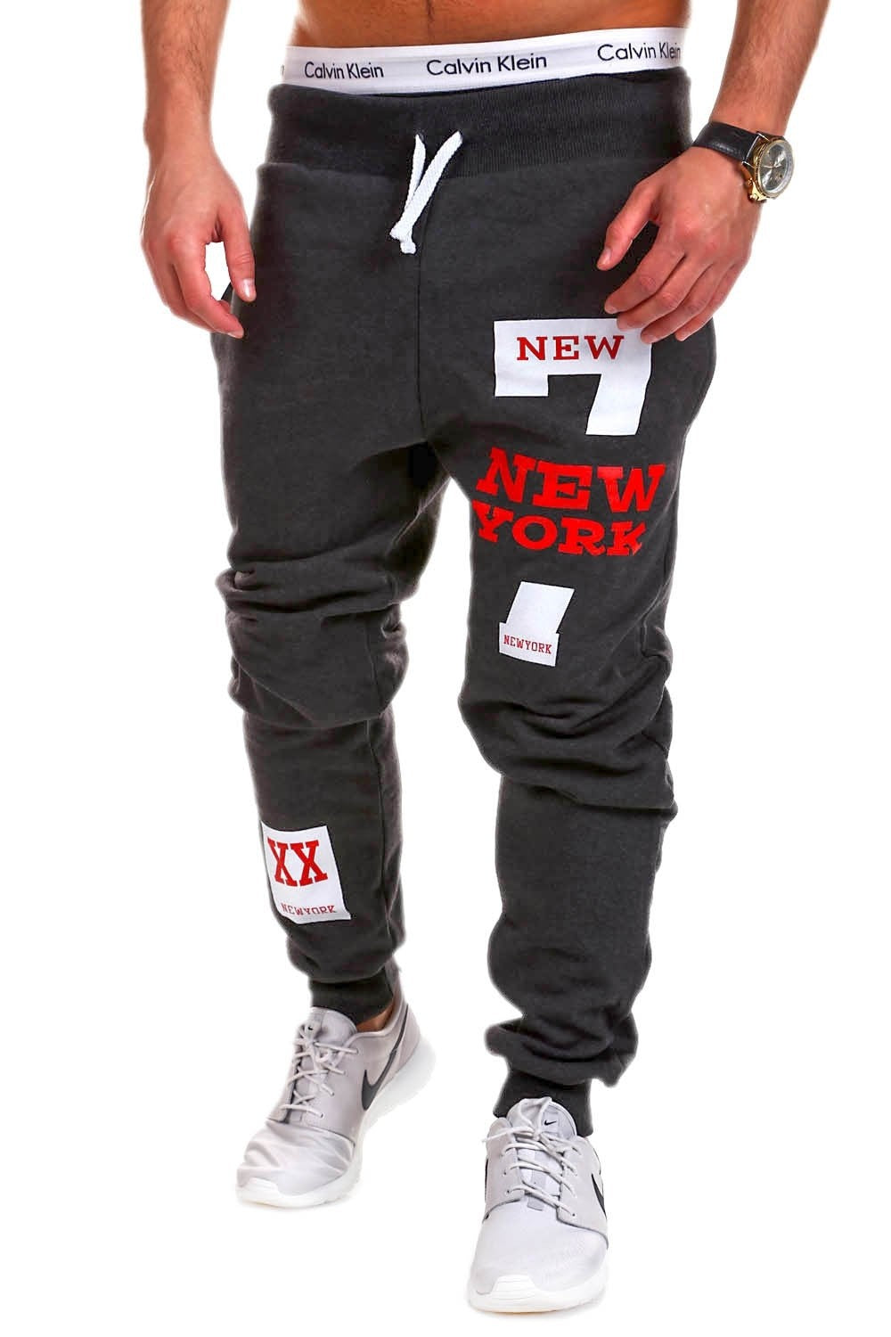 Pantalon jogging décontracté pour homme – vue 3
