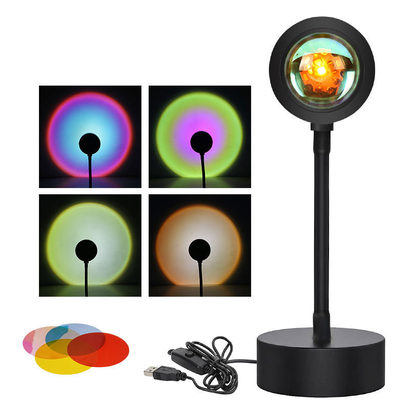 Lampe projecteur coucher de soleil – vue 3