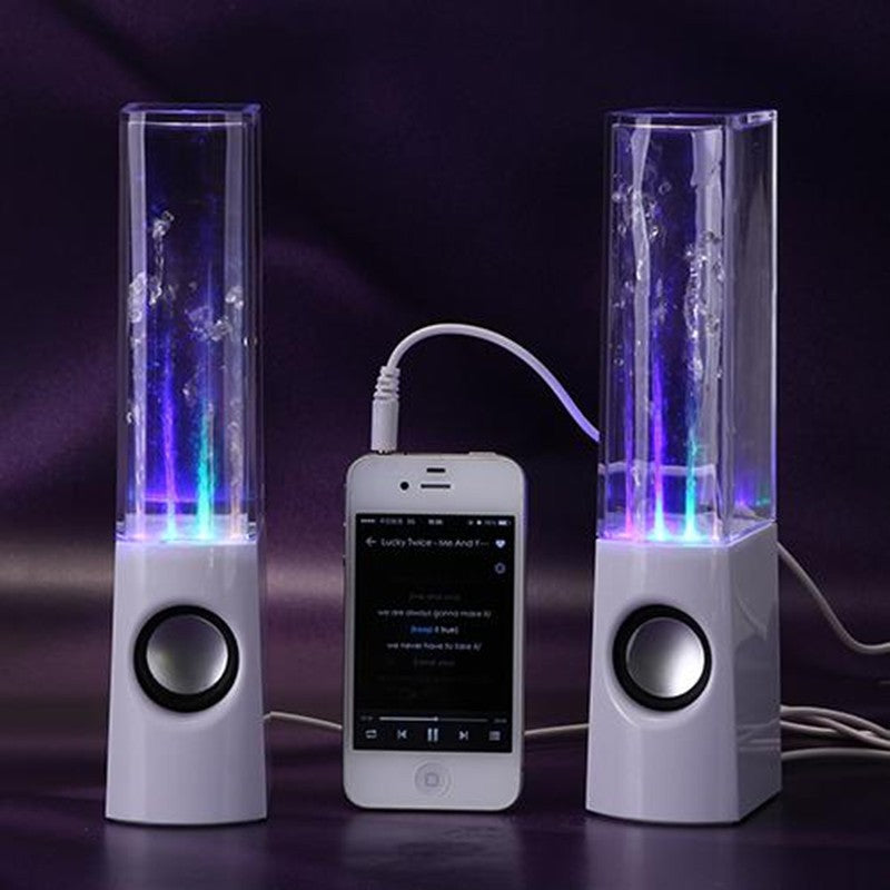 Enceinte LED à fontaine d'eau dansante – vue 1