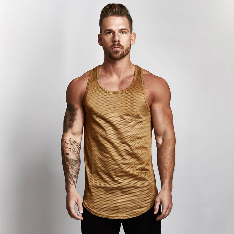 Débardeur de Sport Homme ELBÉ Urban – Coupe Longue Respirante – vue 6