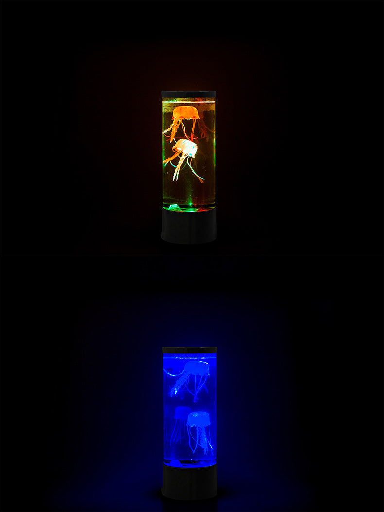 Lampe aquarium à méduses LED – vue 2