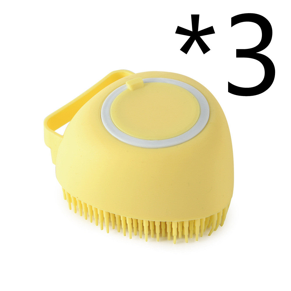 Gant de bain massant en silicone pour chien – vue 4