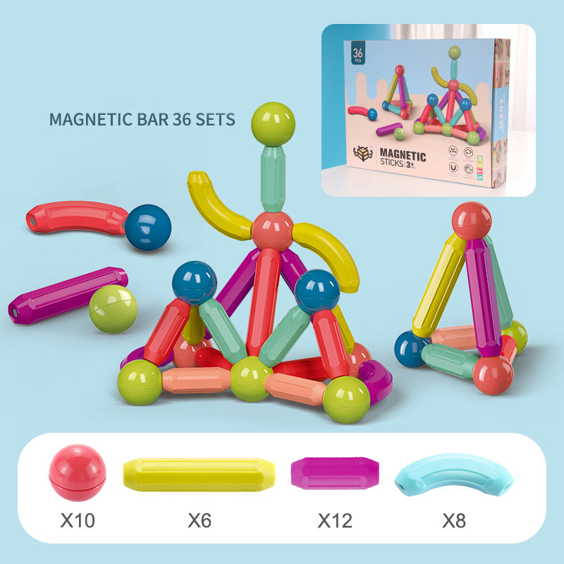 Bâtonnets de construction magnétiques – vue 3
