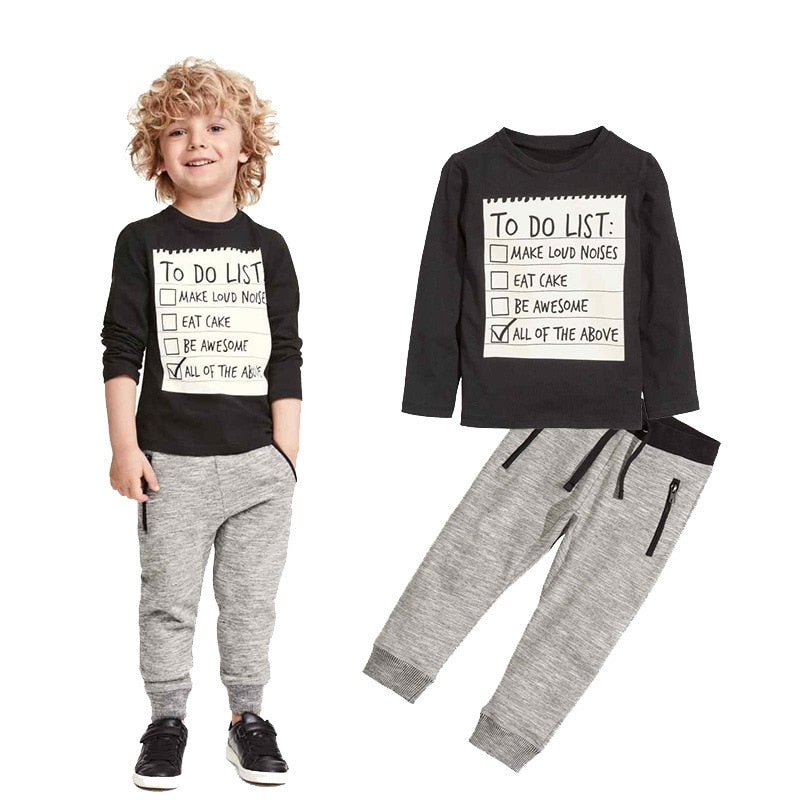 Ensemble Garçon 2 Pièces en Coton – Sweat & Jogging – vue 1