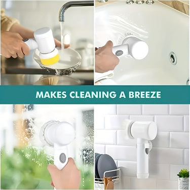 ELBÉ CLEAN™ – Brosse de Nettoyage Électrique Multi-Surfaces – vue 2