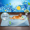 Tapis rafraîchissant en soie glacée pour animal – vue 1