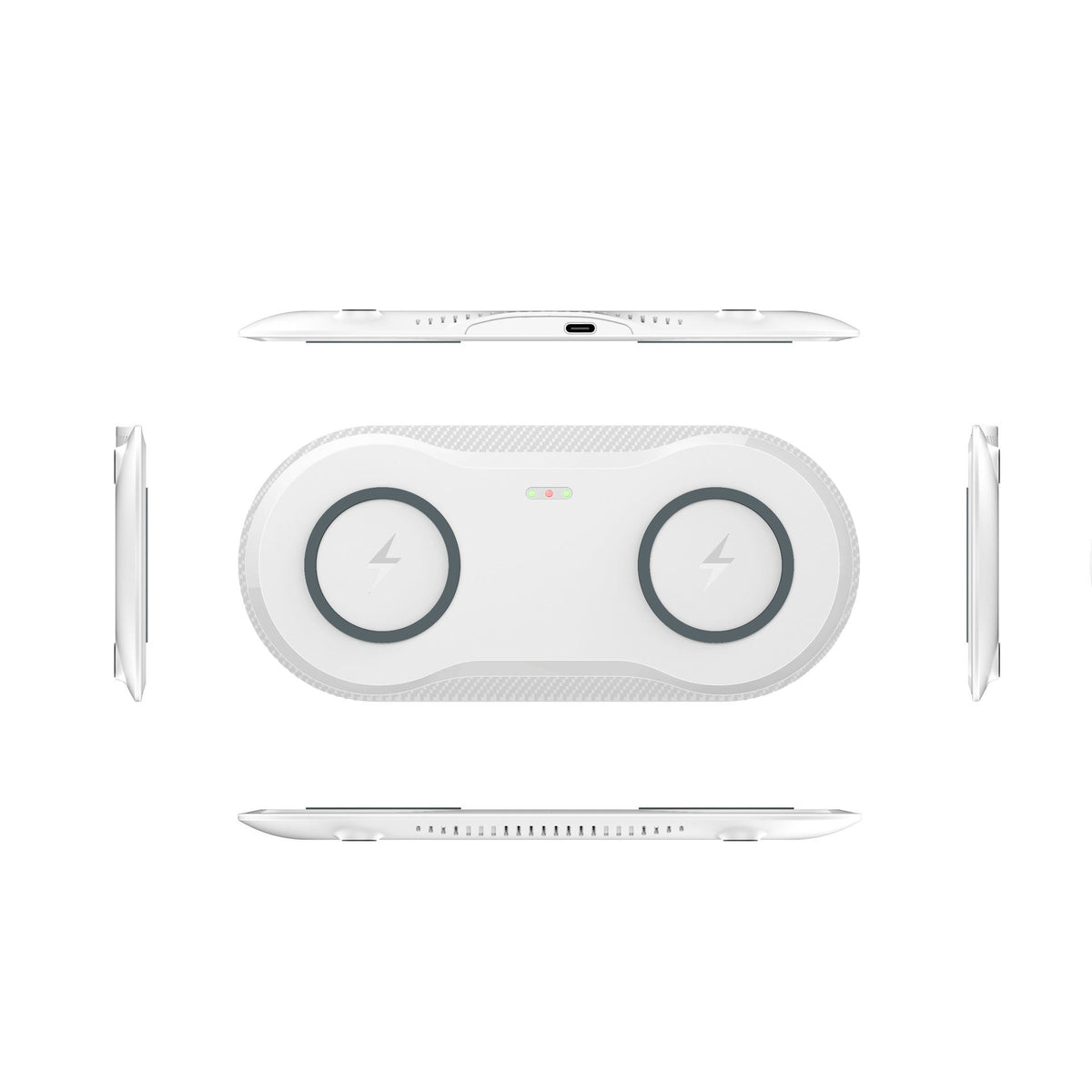 Double chargeur sans fil pour téléphone – vue 4