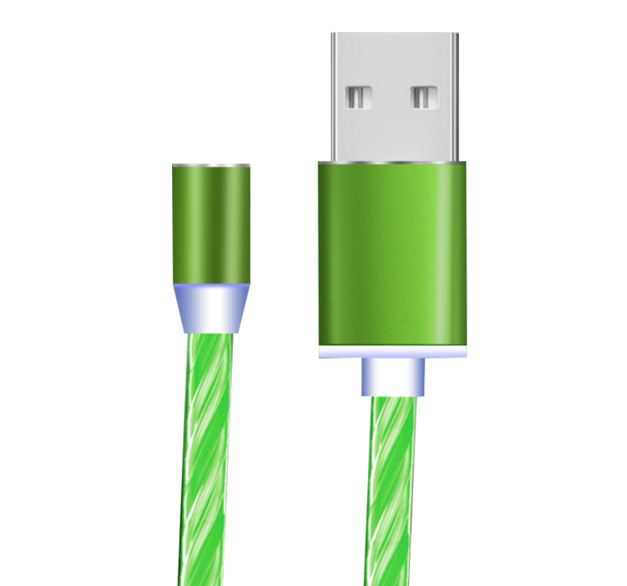 Câble de charge magnétique lumineux – vue 4