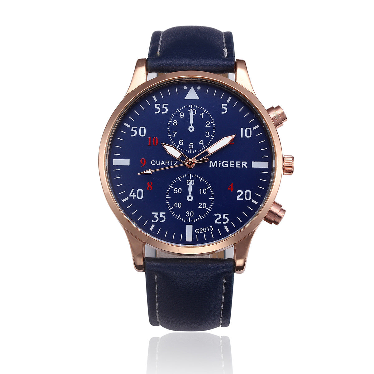 Montre Homme ELBÉ Urban – Design Vintage Quartz avec Bracelet Similicuir – vue 12