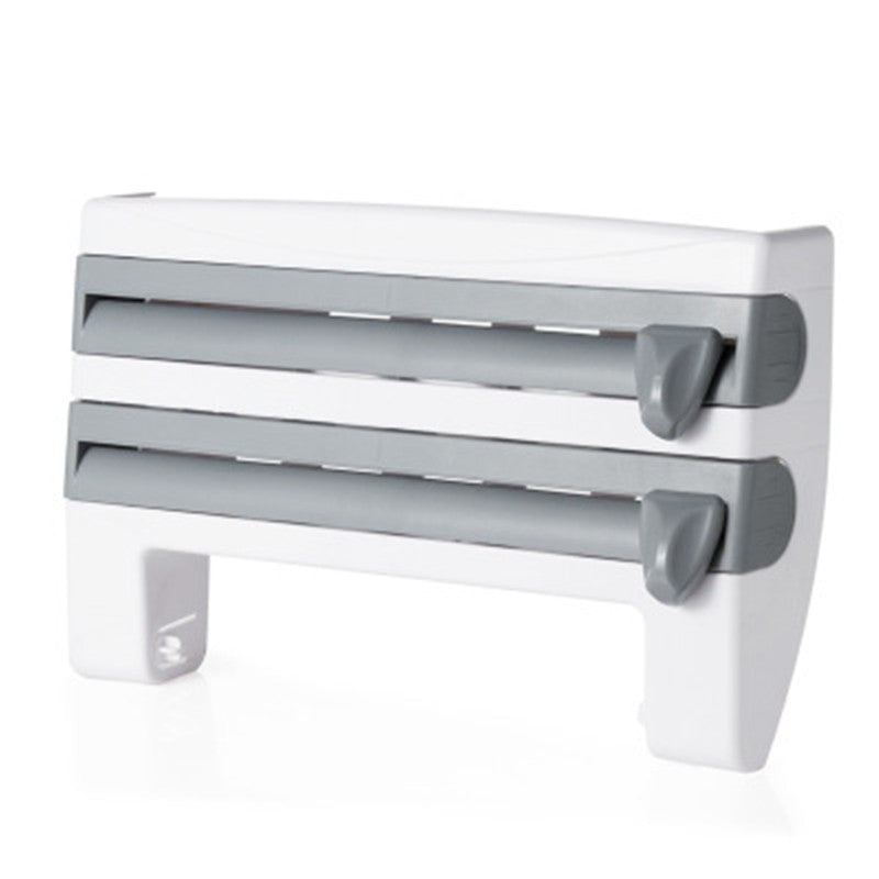 Support mural 4-en-1 pour rouleaux de cuisine – vue 4