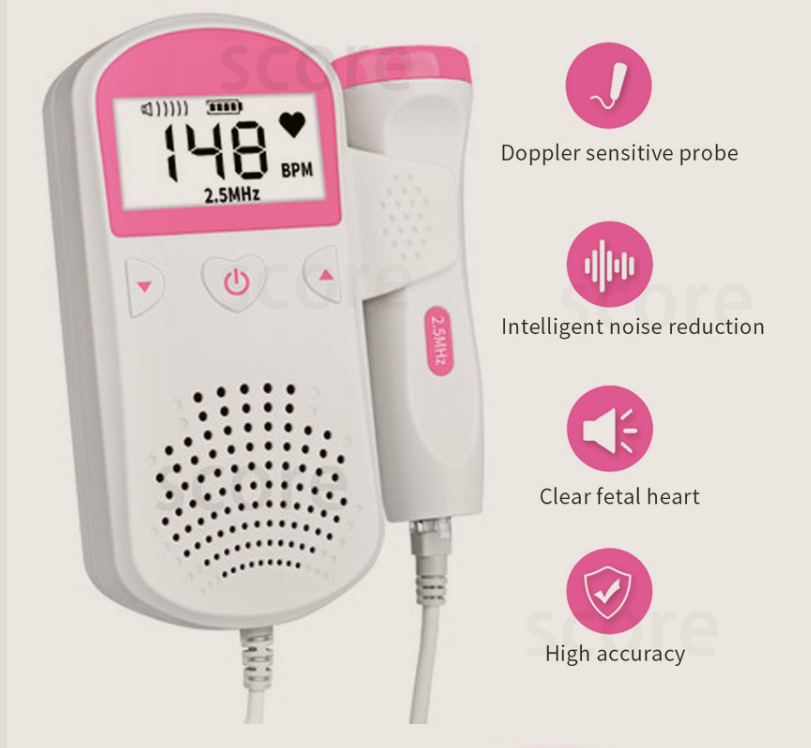 Moniteur de fréquence cardiaque fœtale – vue 1