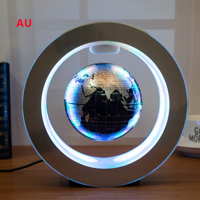 Globe terrestre flottant à lévitation magnétique LED – vue 3