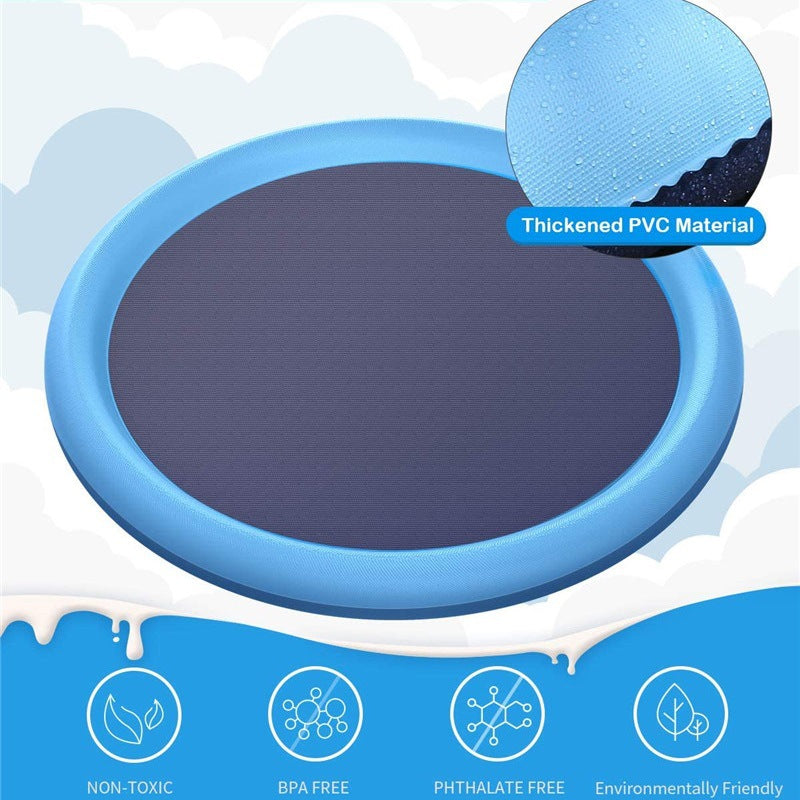 Tapis de jeux d'eau antidérapant pour enfant et chien – vue 2
