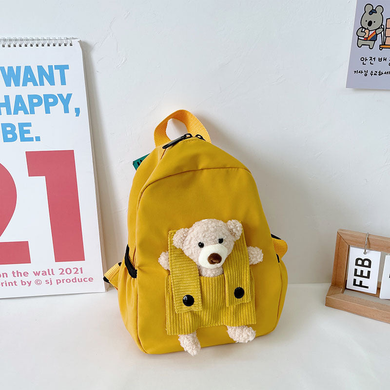 Sac à Dos Enfant Ourson – Cartable Maternelle Léger & Confortable | ELBÉ SHOP – vue 7