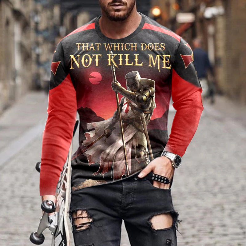 ELBÉ URBAN™ – Sweatshirt Homme Imprimé Manches Longues – vue 8