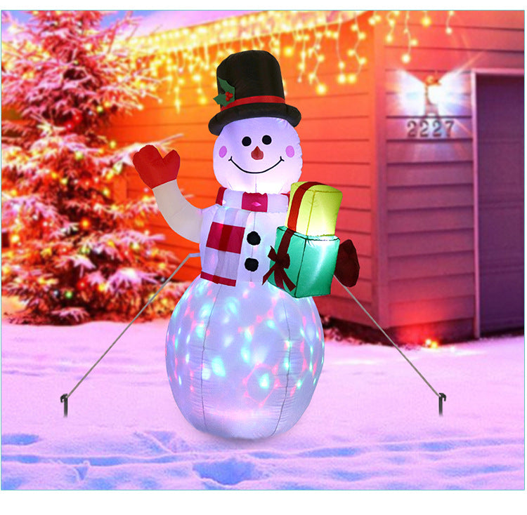 ELBÉ HOME™ – Décoration de Noël Gonflable Père Noël – vue 7