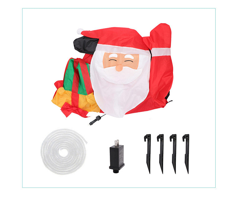 ELBÉ HOME™ – Décoration de Noël Gonflable Père Noël – vue 4