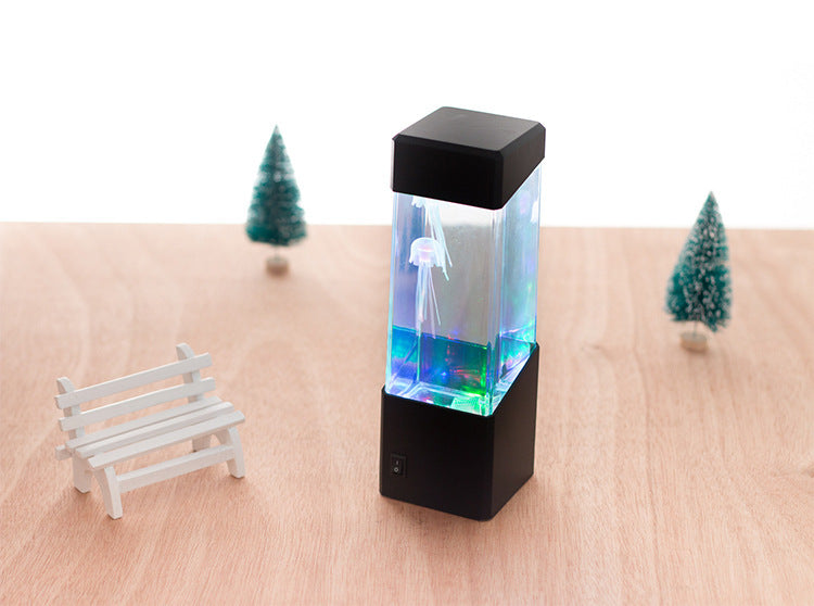 Lampe aquarium à méduses LED – vue 4