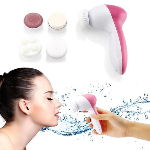 Brosse nettoyante visage électrique anti-points noirs – vue 1