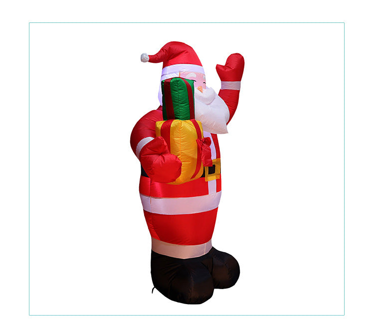 ELBÉ HOME™ – Décoration de Noël Gonflable Père Noël – vue 8