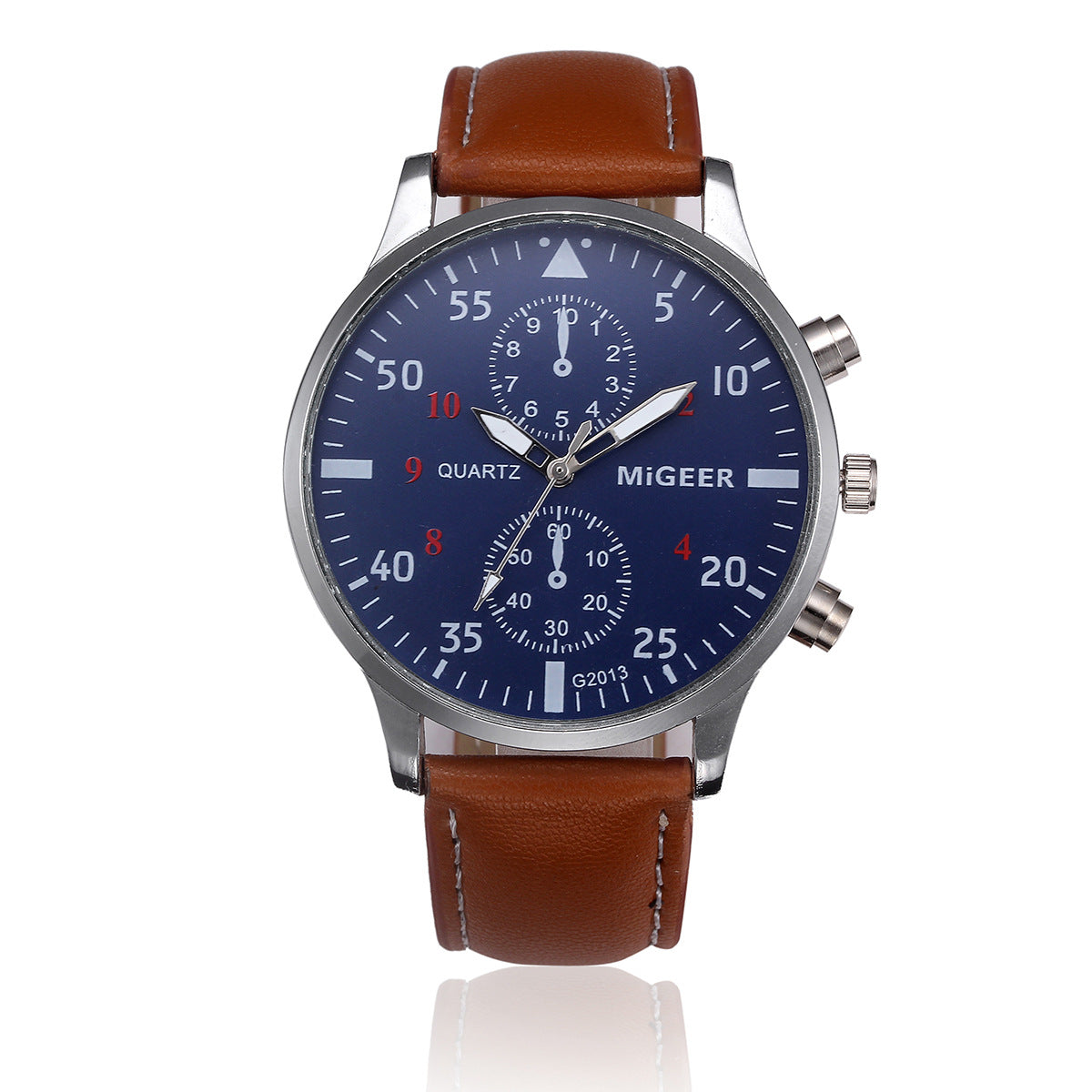 Montre Homme ELBÉ Urban – Design Vintage Quartz avec Bracelet Similicuir – vue 16
