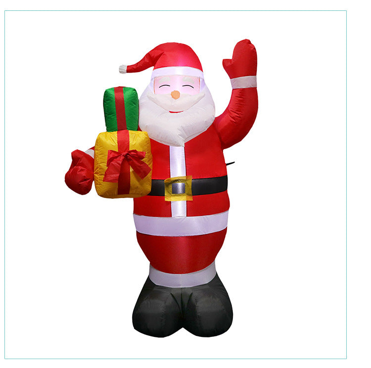 ELBÉ HOME™ – Décoration de Noël Gonflable Père Noël – vue 6