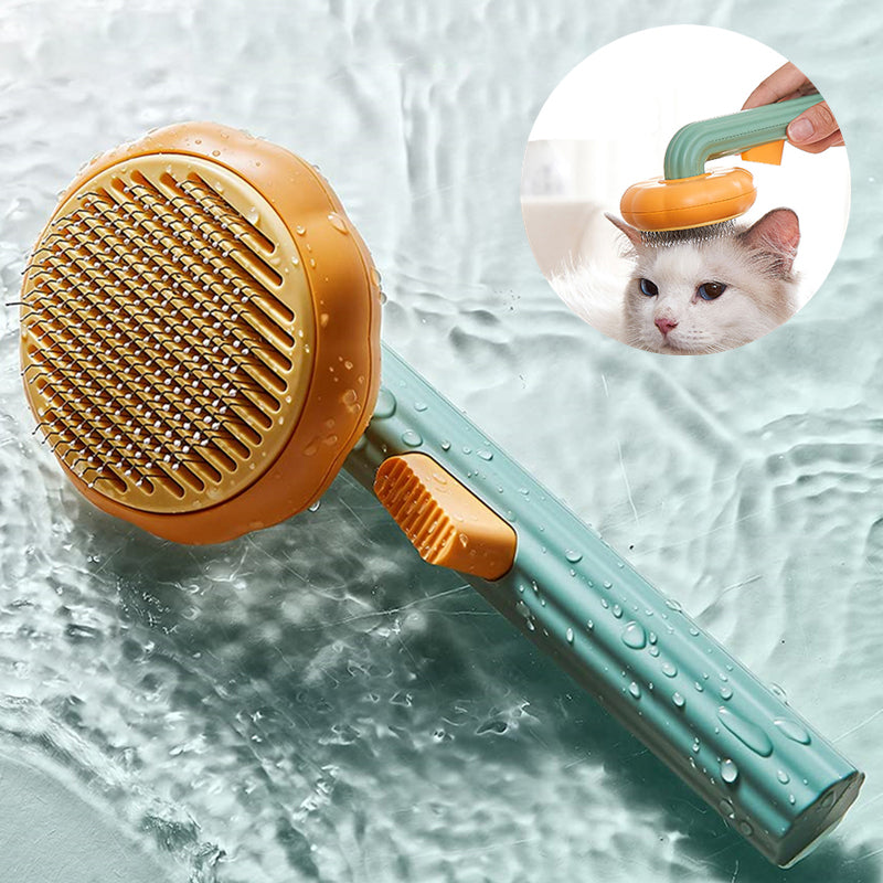 Brosse autonettoyante pour chat et chien – vue 1