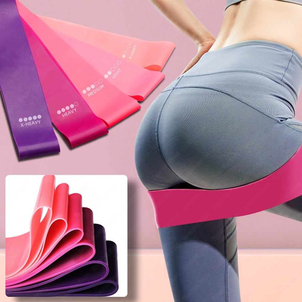Mini bandes de résistance pour fitness et yoga – vue 1