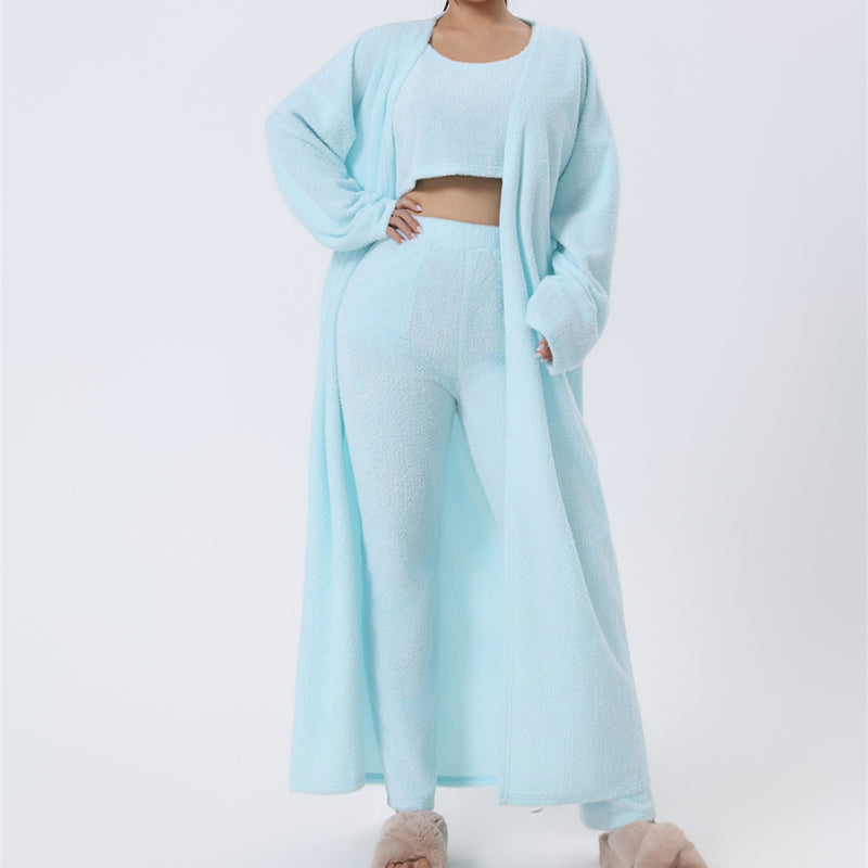 Ensemble pyjama femme 3 pièces – vue 1