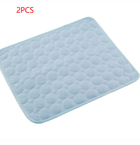 Tapis rafraîchissant en soie glacée pour animal – vue 4