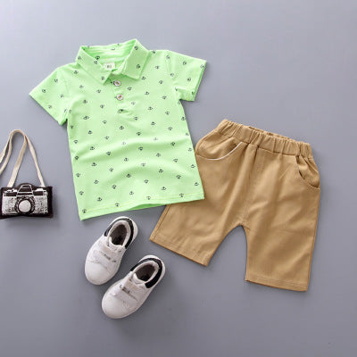 ELBÉ KIDS™ – Ensemble Garçon Polo & Short – vue 8