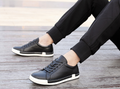 Chaussures casual effet cuir