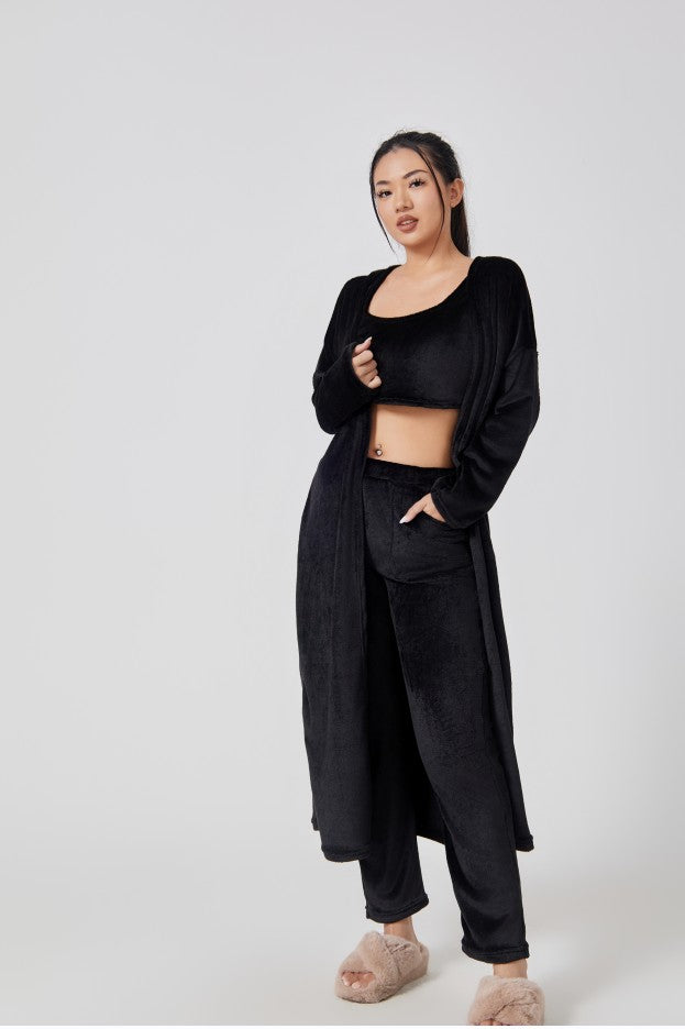Ensemble pyjama femme 3 pièces – vue 4