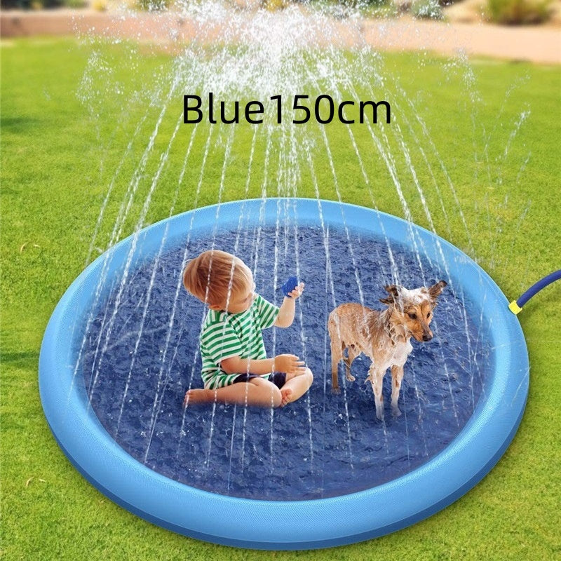 Tapis de jeux d'eau antidérapant pour enfant et chien – vue 4